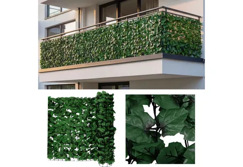 MCW Sichtschutzbefestigung N77 - Gardinenstangenhalter für Balkon, witterungsbeständig und ideal für Innen- und Außenbereich, inklusive Kabelbinder für einfache Montage.