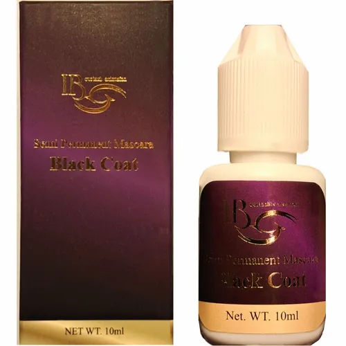 Mascara Semi-permanent hält bis zu 3 Wochen-wasserfest -hier: 1x Black Coat 10ml