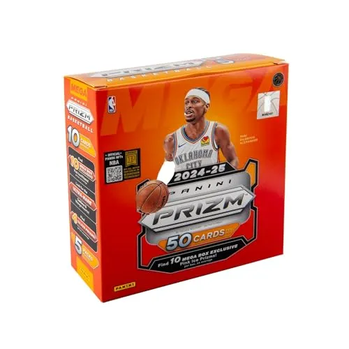 2024-25 Panini NBA-PRIZM, Basketball-Sammelkarten, Mega-Box