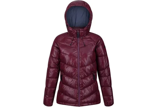 Regatta Funktionsjacke Isolationsjacke Wmns Toploft III - Hochwertige Isolationsjacke für Damen aus wasserabweisendem Gewebe. Ideal für Outdoor-Aktivitäten mit fest angebrachter Kapuze und praktischen Reißverschluss-Taschen. Perfekt für Freizeit und Wandern.