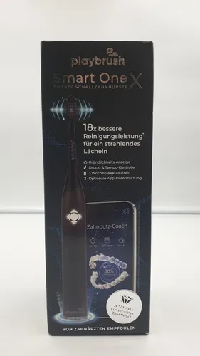 Playbrush Smart One X, elektrische Schallzahnbürste schwarz_0.4_5