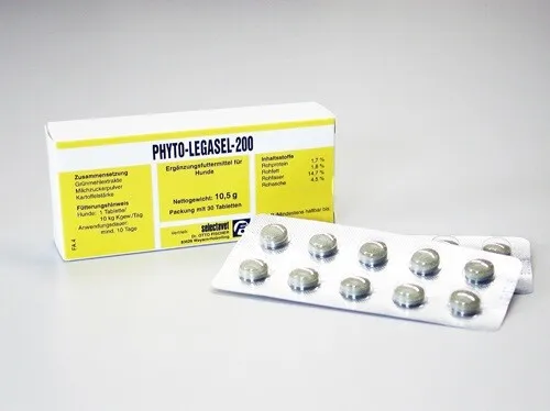 Selectavet Phyto-Legasel-200 30 Tabletten (553,90 EUR/kg)