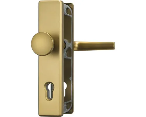 ABUS Türschutzbeschlag HLS214 WG (Wechselgarnitur) in F4 von ABUS