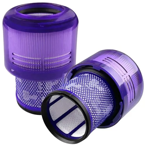 Sichler Haushaltsgeräte HEPA Filter Staubsauger: 2er-Set HEPA-Filter für Dyson V11-Modelle, waschbar, Reinigungsbürste (Handstaubsauger, Akku)