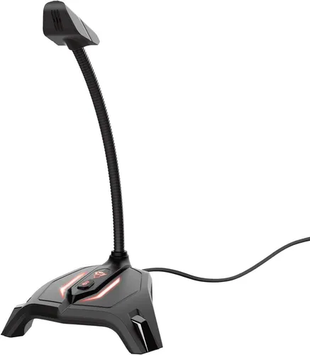 Trust Gaming GXT 215 Zabi USB Mikrofon Gaming-Mikrofon mit LED-Beleuchtung