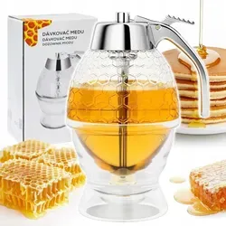 Eleganter Honigspender 200 ml für Sirup und Schokolade