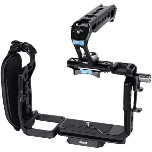 Sirui Kamera Cage Kit für SONY FX3/FX30 - Praktisches Zubehör Set - Video Zubehör für SONY FX3/FX30, bietet umfassenden Schutz und verbesserte Handhabung für professionelle Aufnahmen.