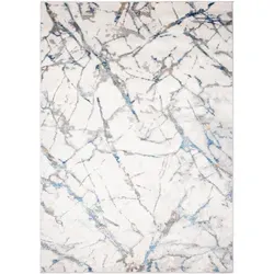Tapiso Teppich VALLEY, Blau, 80x150 cm - Hochwertiger Kurzflorteppich aus der VALLEY-Kollektion, ideal für stilvolle Wohnzimmer und Schlafzimmer. Langlebig und pflegeleicht, bringt er Eleganz und Gemütlichkeit in jeden Raum.