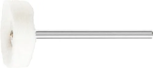 PFERD TOOLS 44270229 Tuchring 22mm - 10 Stück - Zubehör für Elektrowerkzeug, ideal für Vor-, Glanz- und Hochglanzpolitur mit verschiedenen Tuchmaterialien für optimale Ergebnisse in der Metallbearbeitung.
