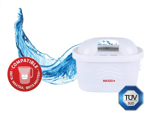 MAXXO Wasserfilter 5 1 - Wasserfilter mit 6 Filterpatronen, hohe Filterkapazität von 150 l für reines Trinkwasser, ideal für die ganze Familie.
