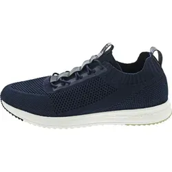 Sneaker MARC O'POLO in leichter Strick-Qualität, Herren, Gr. 46, blau (navy) - Bequeme Slip-On Sneaker aus 100% Polyester mit leichter EVA/Rubber-Sohle, ideal für warme Tage. Perfekt kombinierbar mit T-Shirts und Shorts!