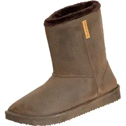Bockstiegel Damen Winterstiefel Vanessa - 100% wasserdicht und warm gefüttert - Wanderschuhe mit modischem Design und flauschigem Teddyfutter, ideal für kalte, regnerische Tage. Rutschfeste Sohle für sicheren Halt auf nassen Oberflächen.