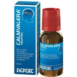Calmvalera Hevert 30 ML - Beruhigende Tropfen - Homöopathische Tropfen zur Unterstützung bei nervösen Unruhezuständen. Ideal für den Einsatz in stressigen Situationen. Praktische 30 ml Flasche für einfache Dosierung.