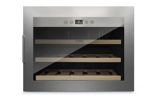 Caso WineSafe 18 EB Inox Weinschrank