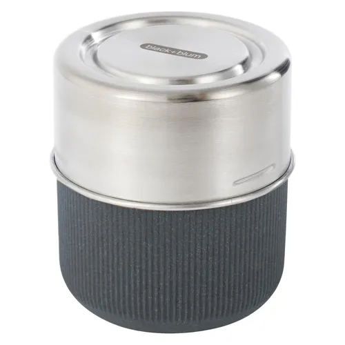 black+blum Lunchbox aus Borosilikatglas, Edelstahl (3-tlg) von Black + Blum