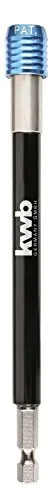 kwb Schnellwechsel-Bithalter, extra lang, magnetische Bohrer Verlängerung (1/4'' x 150 mm E 6.3)
