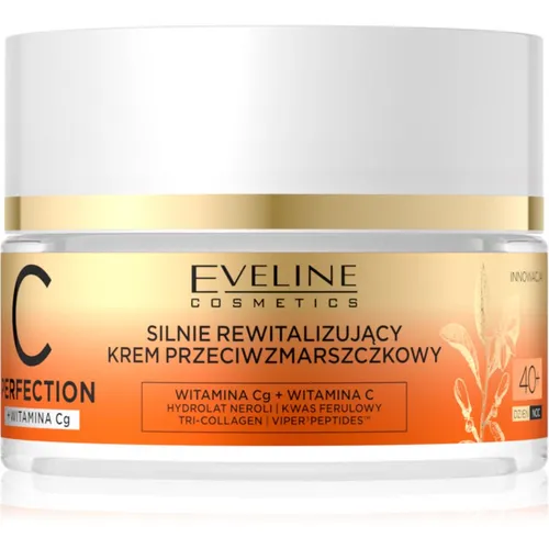 Eveline Cosmetics C Perfection revitalisierende Creme mit Vitamin C 40+ 50 ml