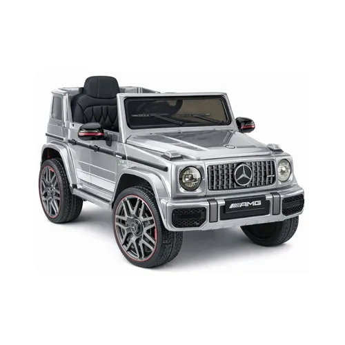 Mercedes AMG G 63 Elektro-Kinderauto - Batteriebetriebenes Fahrzeug aus robustem Kunststoff, ideal für kleine Nachwuchsfahrer, sorgt für endlosen Fahrspaß im Freien.