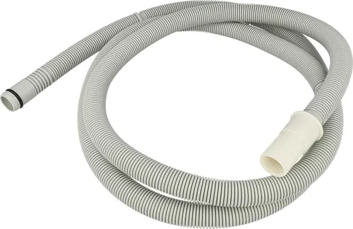 vhbw Ablaufschlauch kompatibel mit Viva VVD65N01EU Spülmaschine - 19mm, Grau, 2,3m
