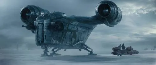 Revell 06781 The Mandalorian: The Razor Crest Bausatz 1:72 - Sonstige Kategorie, detailgetreuer Bausatz des berühmten Raumschiffs aus 