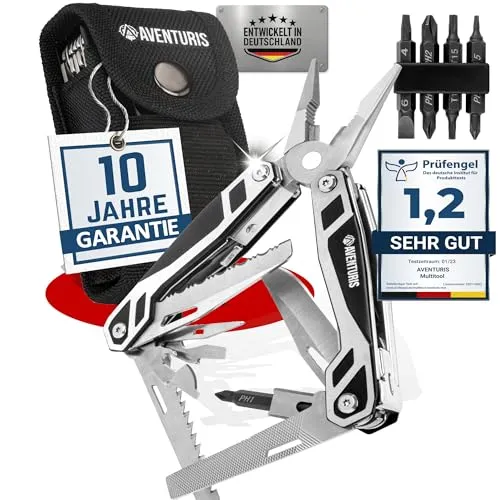 AVENTURIS® Multitool-Werkzeug mit 21 Funktionen