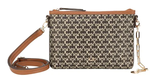 GERRY WEBER Umhängetasche Shoulder Bag S - Moderne GERRY WEBER Umhängetasche in Dunkelbraun, mit verstellbarem Schulterriemen. Geräumiges Hauptfach für Schlüssel, Handy und Geldbeutel – ideal für den Alltag.