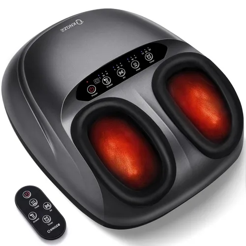 KNQZE Elektrisches Fußmassagegerät mit Wärmefunktion