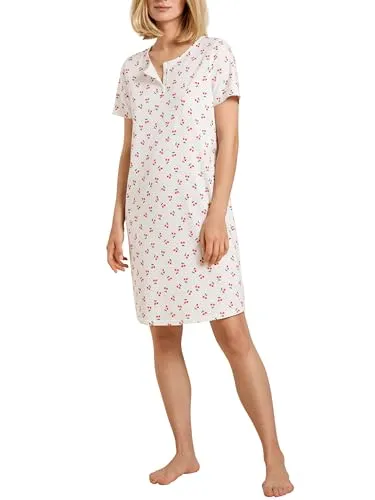 Calida Damen Shell Nights Nachthemd, red Glow, 36-38 von CALIDA