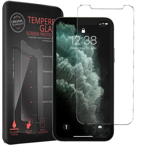 Folie Für Apple iPhone XR Glasfolie Echt Hart Glas Schutz Folie 9H