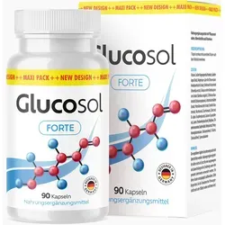 Produktbild Glucosol Forte Kapseln | 90 Kapseln mit Pflanzenextrakten und Vitaminen