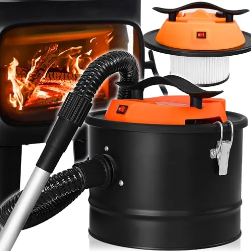 Retoo Aschesauger 10L mit HEPA Filter und DUAL Filtersystem