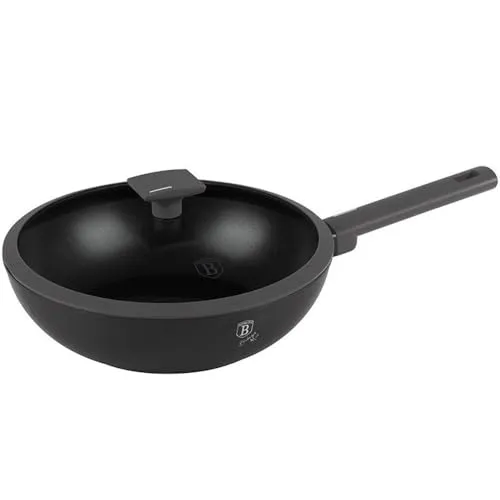 Berlinger Haus Antracit Collection Wok mit Deckel, Ø 28 cm von Berlinger Haus
