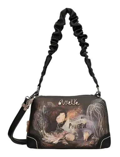 Anekke Dreamverse Umhängetasche - Umhängetasche mit mehreren Fächern, ideal für Damen, bietet praktische Organisation und stilvolles Design in einem kompakten Format.