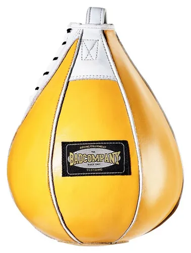 Bad Company Boxbirne - Hochwertige Trainingsboxbirne - Boxen, ideal für intensives Training und Verbesserung der Schlagtechnik, robust und langlebig für langanhaltenden Einsatz.