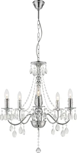 Kronleuchter Silber von Globo Lighting