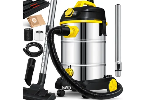 MASKO Industriesauger 1800 W in gelb von Masko