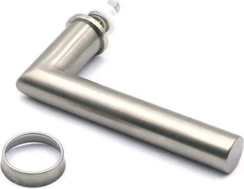 Schüco Fenstergriff FSB Design Edelstahl 234580 - Fensterbeschläge mit hochwertigem Edelstahl-Finish, ideal für langlebige und stilvolle Fensterlösungen. Einfache Montage dank standardisierter Befestigung.