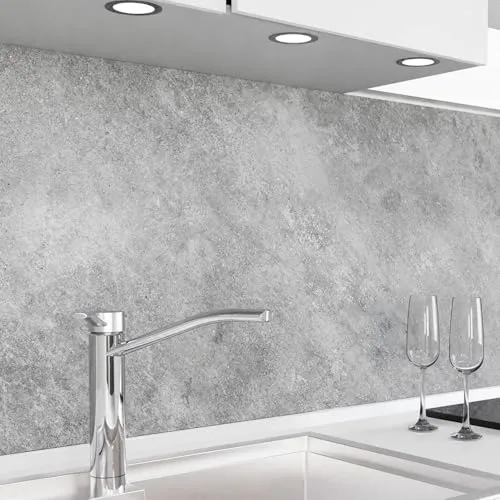 danario Küchenrückwand selbstklebend in grau von danario