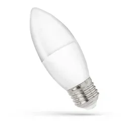 Spectrum LED E27 C37 Kerzenform 4W 340lm 200° weiß 230V Kaltweiß 6000K