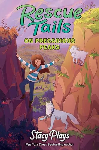 Rescue Tails: On Precarious Peaks: A Minecraft-Inspired Adventure About a Girl and Her Wolf Pack for Children (Ages 8-12)