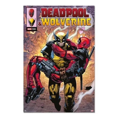 Poster DEADPOOL & WOLVERINE (Marvel) - Comic - Carrying 61x91,5cm NEU 59843