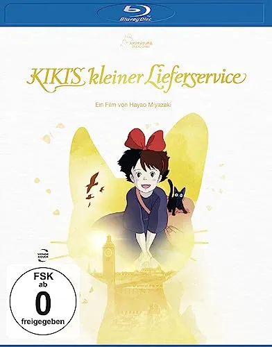 Kiki's kleiner Lieferservice - White Edition [Blu-ray] - Zauberhafter Animationsfilm, freigegeben ohne Altersbeschränkung, ideal für die ganze Familie.