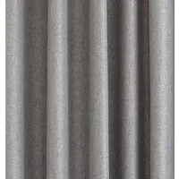 Homing blickdichter Vorhang Uni Gardine Grau 245 x 140 cm