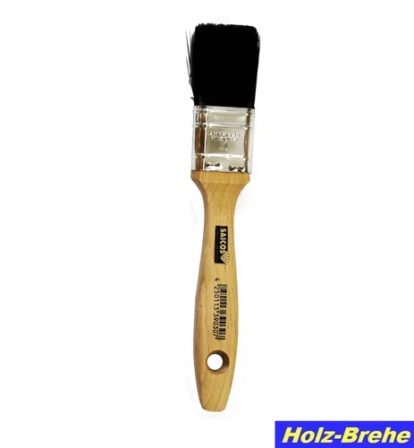 Saicos Flächenstreicher 30 mm Pinsel für Farbe, Öl, Wachs oder Lasur