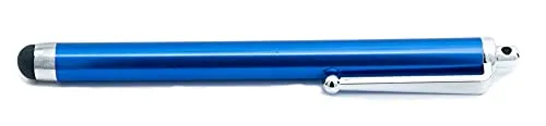 System-S Touchpen Stylus in Blau aus Aluminium für Tablet Smartphone Laptop Surface, 73189394