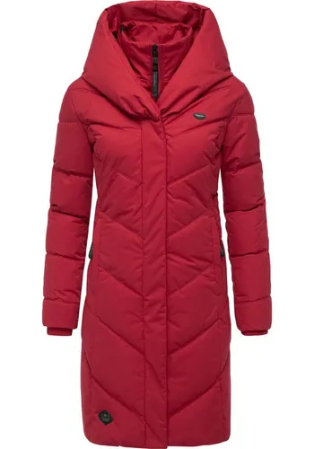 Ragwear Steppmantel Natalka stylischer, gesteppter Winterparka mit gefütterter Kapuze