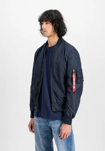 Alpha Industries MA-1 TT Two Tone Bomberjacke - Funktionsjacke für Herren in Slim Fit, aus strapazierfähigem 100% Nylon, ideal für Frühling und Herbst, mit praktischem Stauraum und markantem Innenfutter.