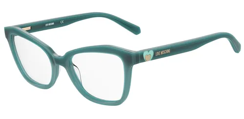 MOSCHINO LOVE MOL604 ZI9 TEAL 52/18/140 Damen Brillen