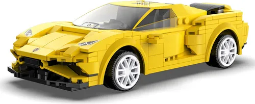 CaDA C52015 Blue Stunt Storm 6in1 Pull Back - Konstruktionsspielzeug, 6-in-1 Bausteinset mit 501 Teilen für kreatives Bauen und Spielen, kompatibel mit LEGO und ideal für Technik-Fans von 12-16 Jahren.