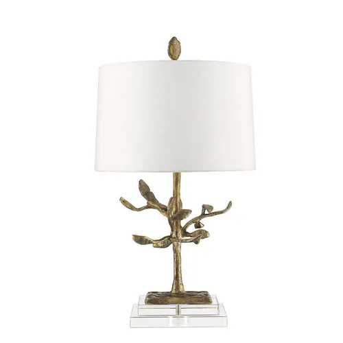 Audubon Park Tischlampe mit Antik-Goldenem Design